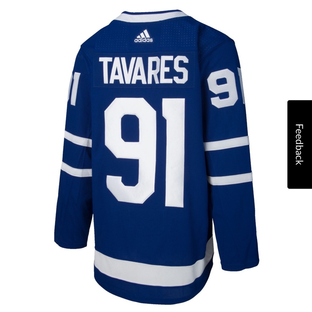 ADIDAS NHL Toronto Maple Leafs Hockey Jersey Home #91 Tavares Size 50 Stitched